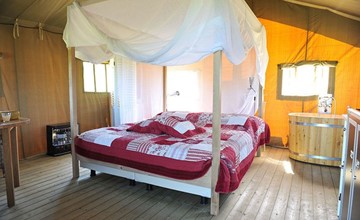 Twentse Buitenleven - Twin Lodgetent - romantisch kamperen op de boerderij 3