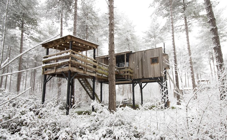 Treetop met hottub 1