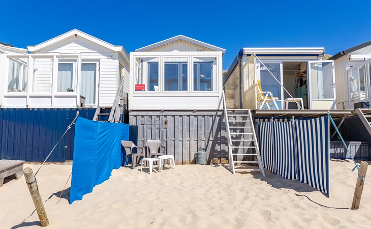 Beach sleep house near Dishoek directly by the sea with panoramic view and terrace, number 342 1