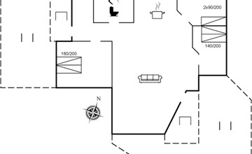 "Hjalmine" - 225m from the sea 2