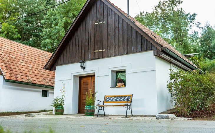 Weinfass-Chalet für 4 in Grub an der March 1