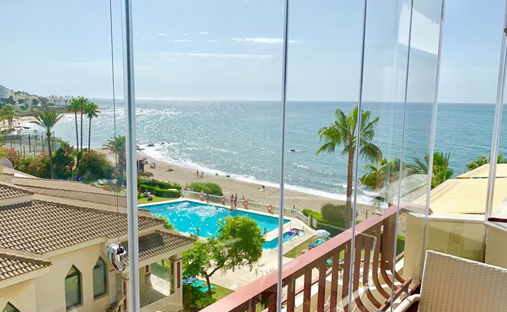 Tolle Ferienwohnung in Las Lagunas De Mijas mit Garten, gemeinschaftlichem Pool 1