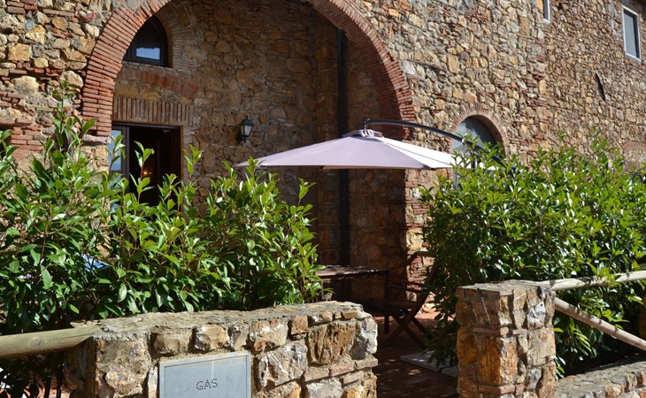 Apartment mit offenem Schlafboden und Garten 1