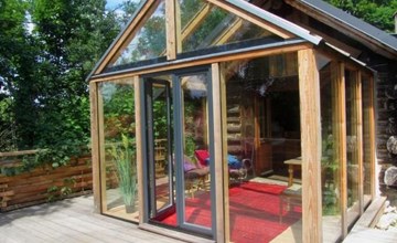 Blockhaus in Gajówka mit Kaminofen 3