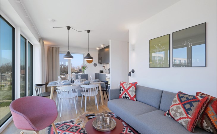Beach front apartment 1