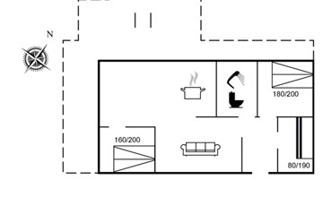 "Heera" - 100m to the inlet in The Liim Fiord 2