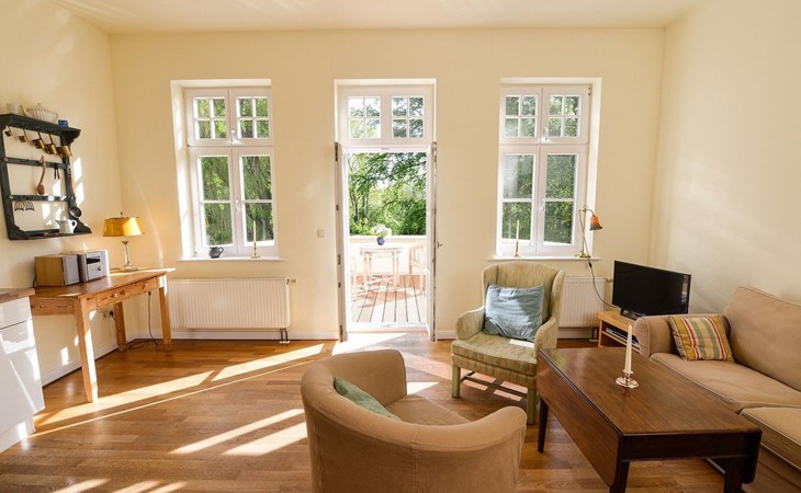 Wohnung im zweiten Obergeschoss des Gutshauses 1