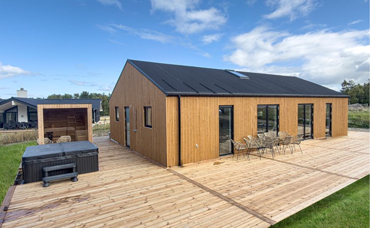 Cozy home in Glesborg with sauna 1