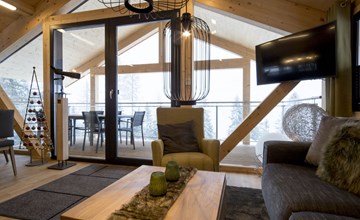 Wellness Chalet mit Sprudelbad 8P 3