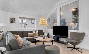 Huis aan het strand in Hvide Sande met sauna 3