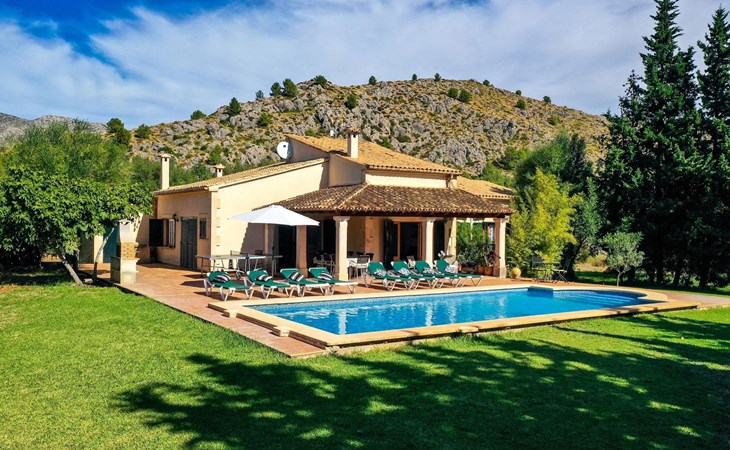 Schöne Villa für 8 Personen in der Nähe von Pollença 1