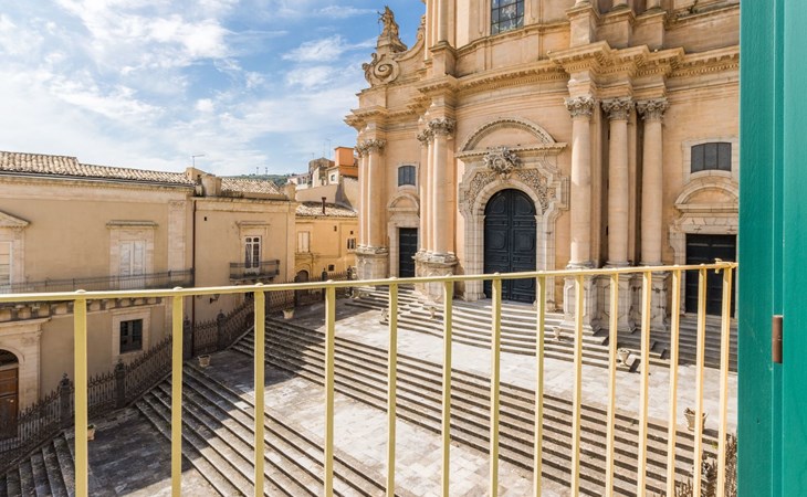 Ettore, Wohnung mit Blick auf die Kathedrale von Ibla 1