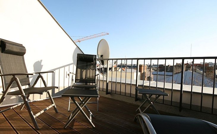 Luxuriöse Altbau-Dachgeschosswohnung in Prag 1