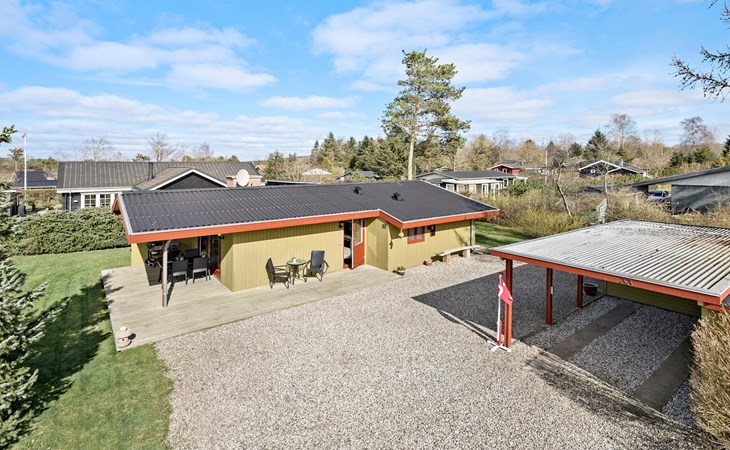 Beautiful home in Fårvang with sauna 1