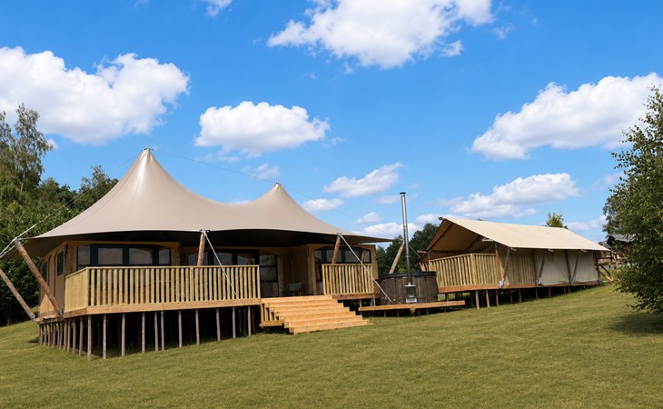 Glamfield Lodge Deluxe mit Hot Tub | 6 Pers. 1