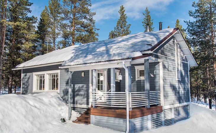 Blokhut "Siula" voor 4 personen in Lapland 1