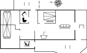 "Jeldrik" - 100 meter van de zee in NO Jutland 2