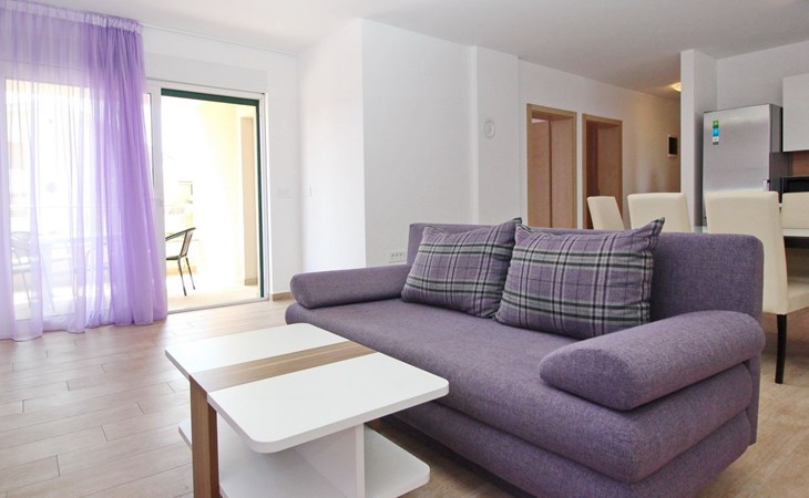 Appartement in Baška mit Terrasse 1