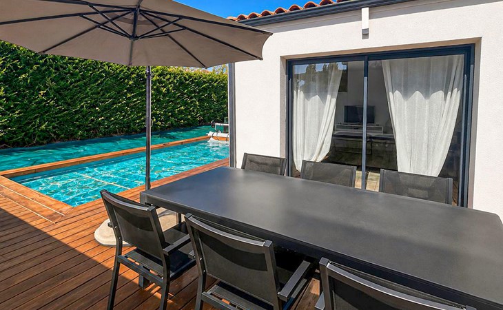 Charmante maison avec piscine 1