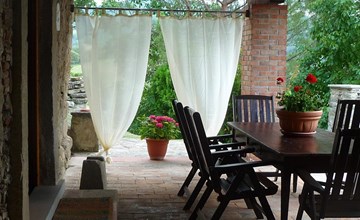 Geranei Haus mit Schwimmbad zwischen Florenz und Arezzo 2