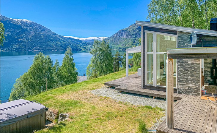 Nice home in Ornes with house sea view 1
