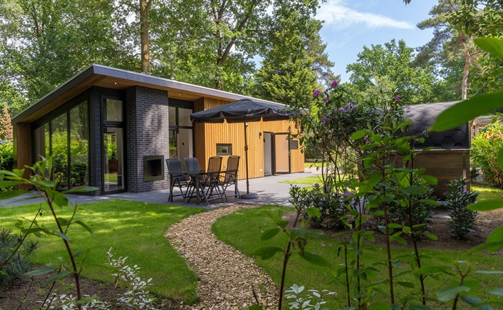Bos Lodge 55 Eco 4 Personen mit Sauna 1