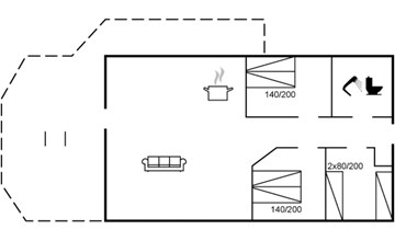 "Leandra" - 600m from the sea in SE Jutland 2