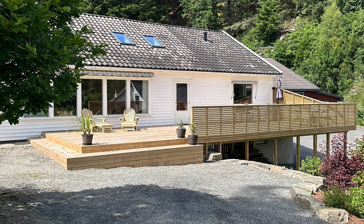 Gezellige woning met 4 slaapkamers in Farsund 1