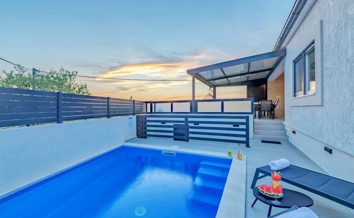 Beautiful home in Pridraga with private swimming pool, can be inside or outside 1