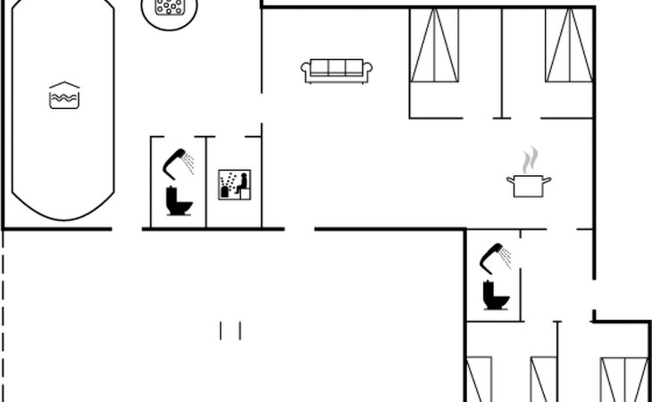 "Nina" - 700 meter van de inham in NO Jutland 1