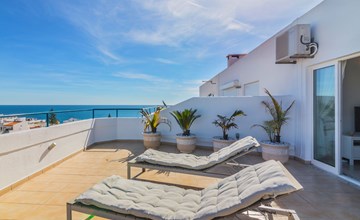 Uitzicht op zee Praia da Luz 2