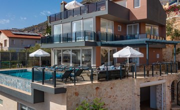 Luxuriöse Villa mit Meerblick in Kalkan Kalamar 2