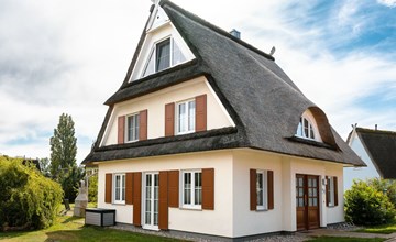 Strandnahes Reethaus Elefant mit Außenwhirlpool 2