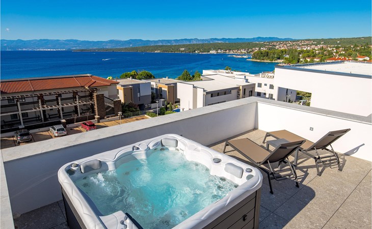 Beautiful apartment in Malinska 1