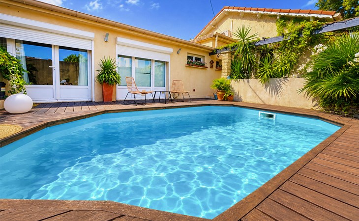 Maison piscine Nîmes centre 1