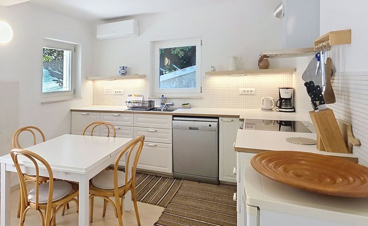 Appartement in Baška mit Terrasse 1