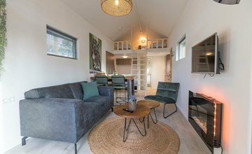Tiny Lodge Eco 4 Personen mit Hottub und Sauna 2