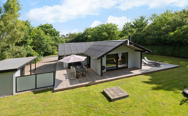Beautiful home in Hemmet with sauna 1