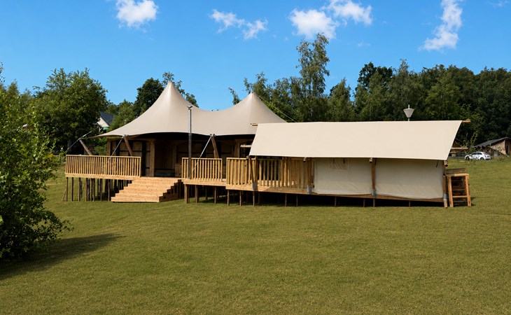 Glamfield Lodge Deluxe met hottub | 4 Pers. 1