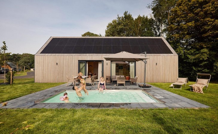 Unbrick Family | Sauna & Heated Private Pool | 2+4 Pers. 1