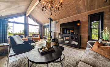 Stunning home in Sjusjøen with sauna 3