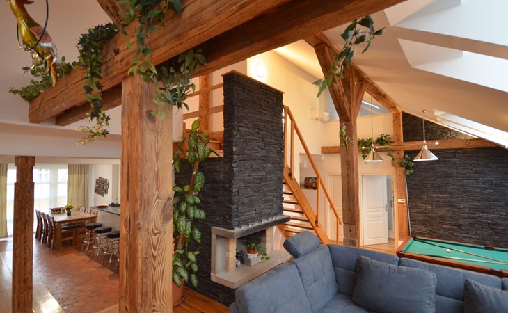 Wohnung "Attic Josefov" mit eigener Terrasse 1