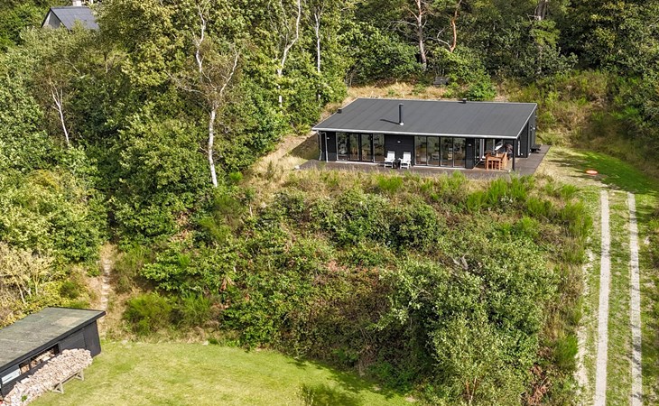 Schönes Haus in Knebel mit Meerblick 1