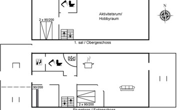"Dagne" - 400 meter van de inham in het Limfjord 3