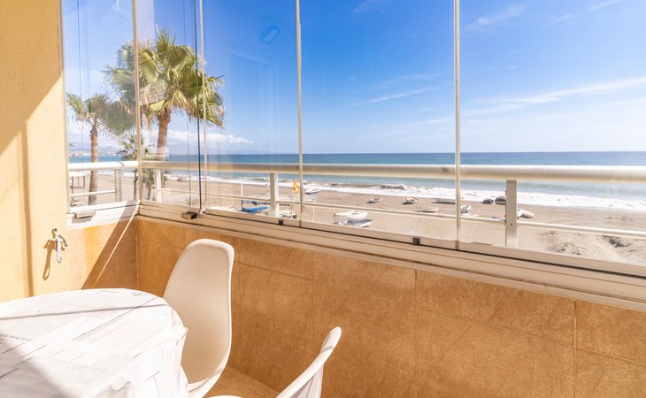 Beach front apartment 1