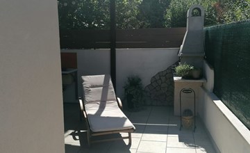 Strandnahes kleines Ferienhaus mit Terrasse 3