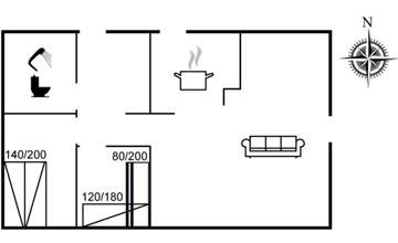 "Gundborg" - 100 meter van de zee in NO Jutland 2