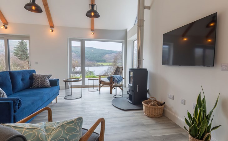 Blick auf den Loch 1