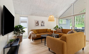 Pet friendly home in Glesborg with sauna 3