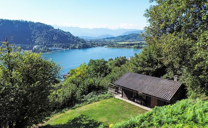 Klein huisje aan de rand van het bos 1